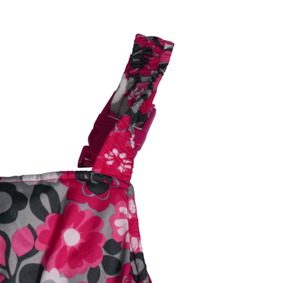 OshKosh BGosh Bib Snow Pants Toddler Girl 18 Months Babycore Floral Playful - Picture 9 of 9